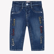 Guess Baby Boys Jeans In Blue