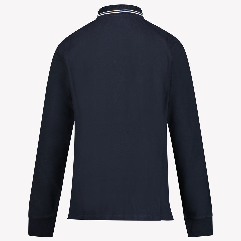 Stone Island Boys Polo Navy