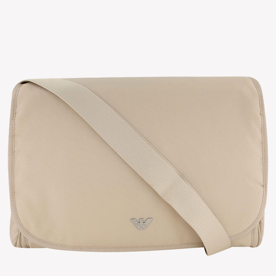 Armani Baby Boys Diaperbag in Beige