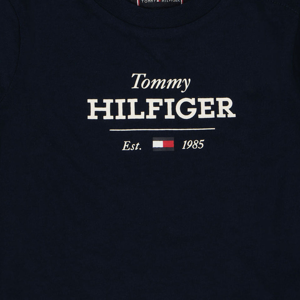 Tommy Hilfiger Baby Boys T-Shirt Navy