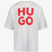 Hugo Children's Boys T-Shirt Beyaz