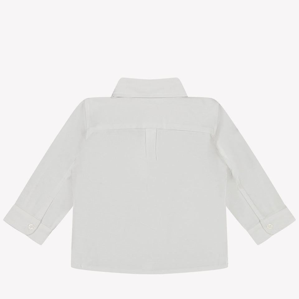 Calvin Klein Baby Unisex Blouse In Wit