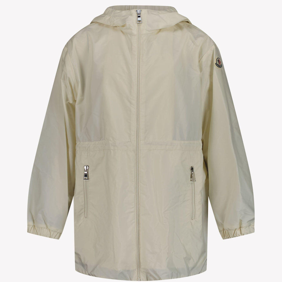 Moncler Girls Jacket Light Beige