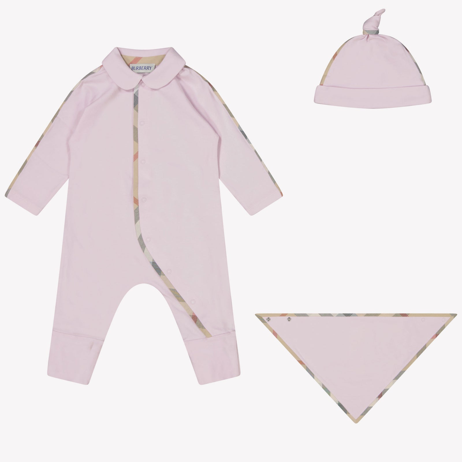 Burberry Hamilton Baby Girls Set in Light Pink