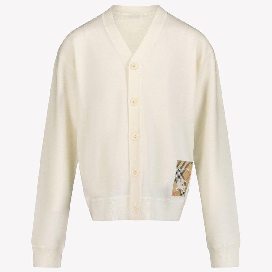 Burberry Romie Kinder Jongens Vest In Off White