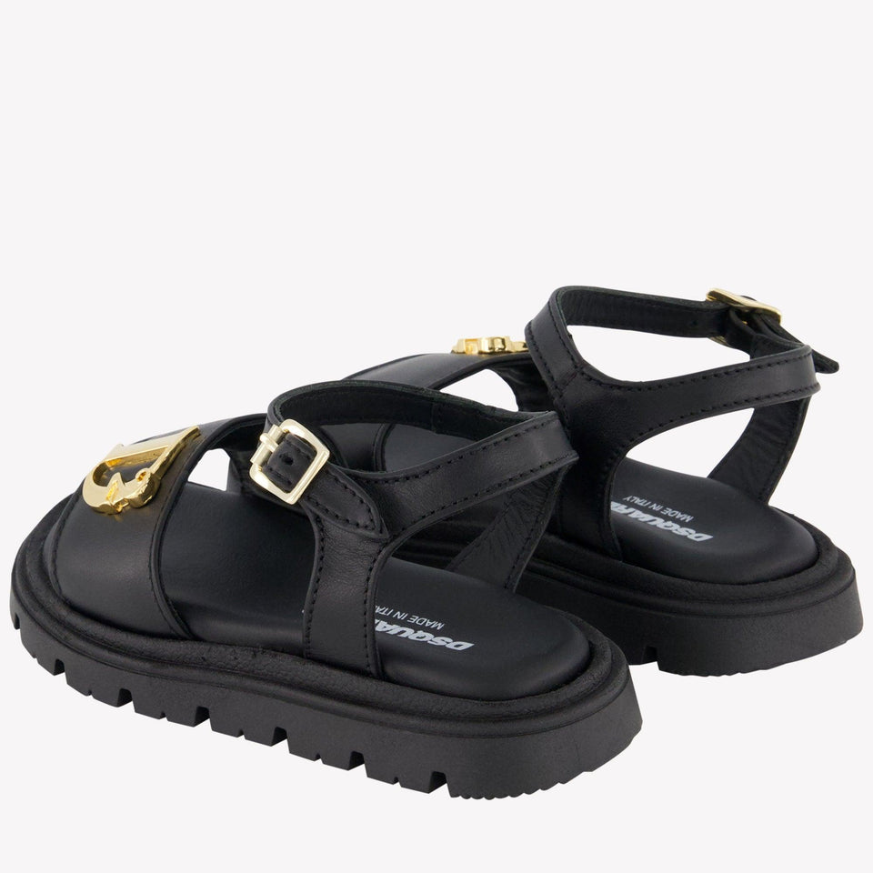 Dsquared2 Meisjes Sandalen In Zwart