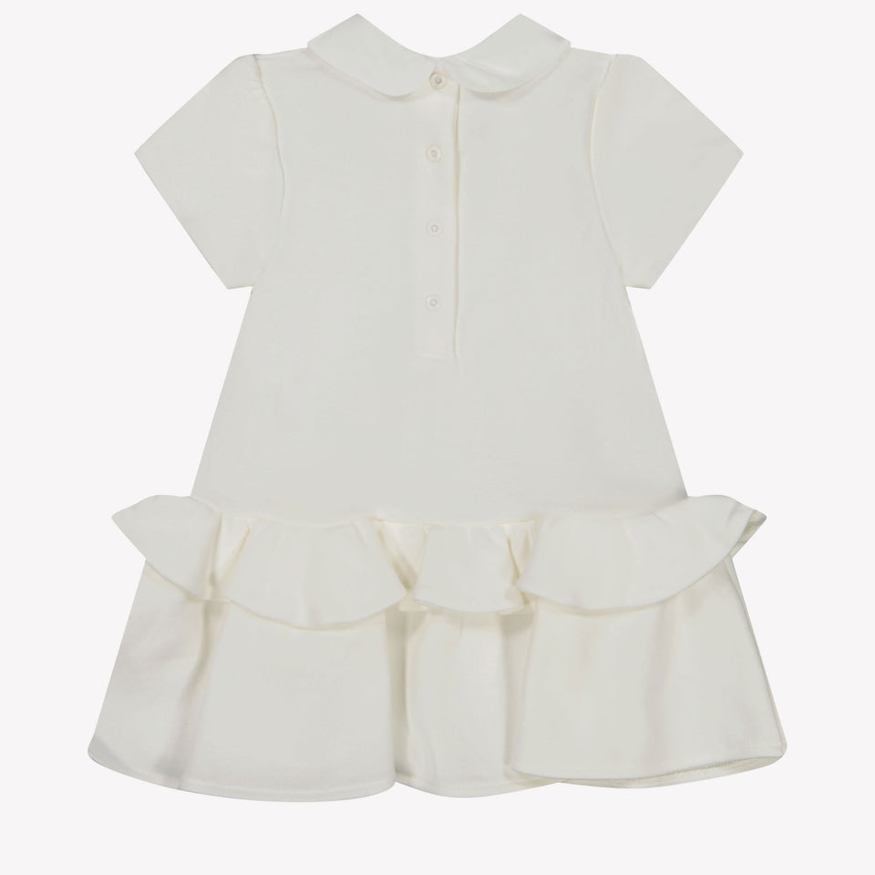 Fendi Baby Meisjes Jurk In Wit