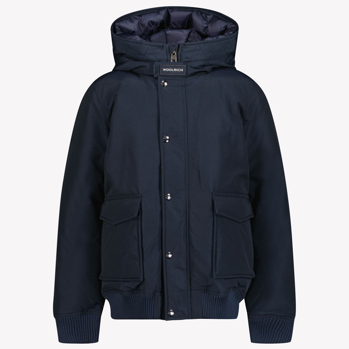 Woolrich Polar Bomber Boys Winter Jacket Navy