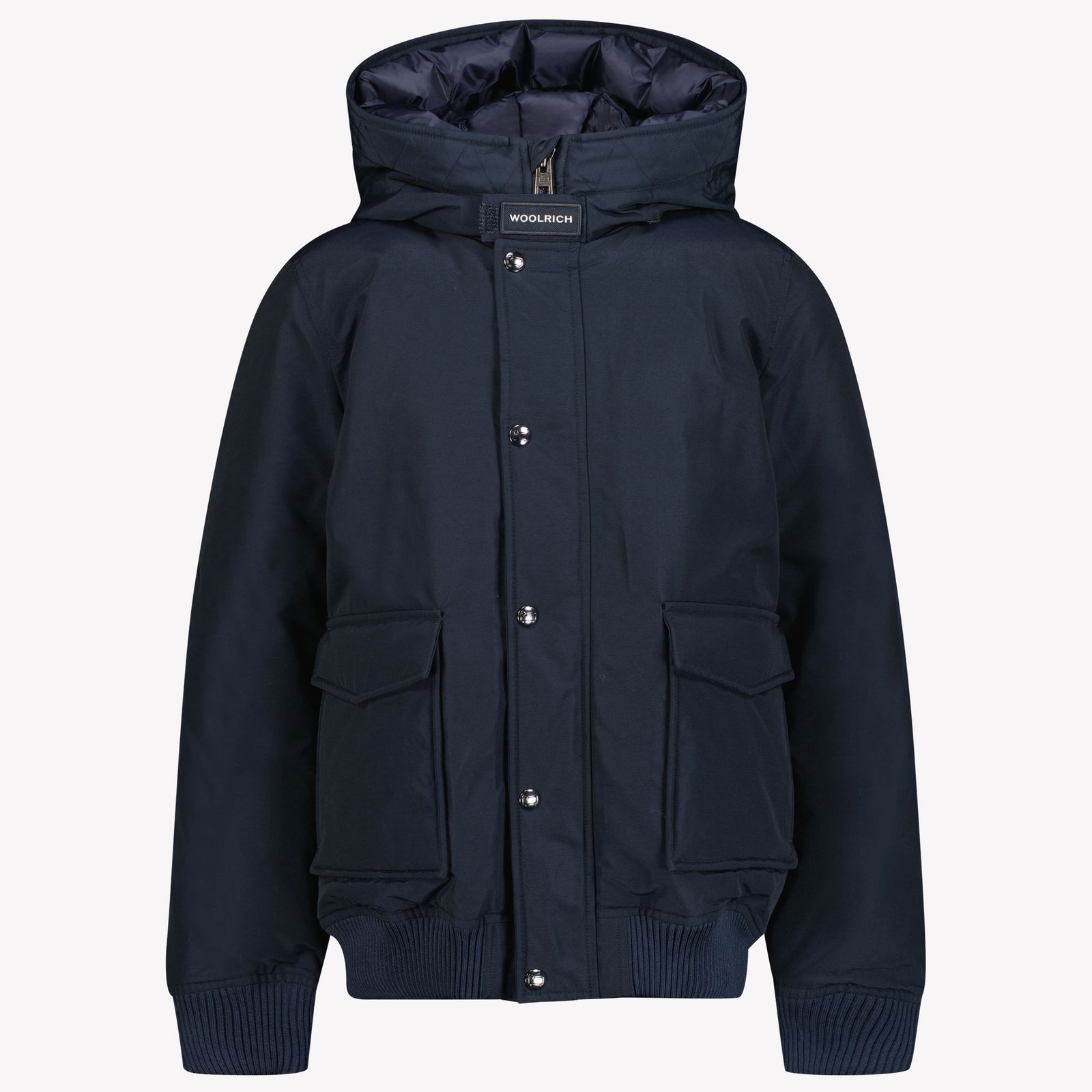 Woolrich Polar Bomber Boys Winter Jacket Navy