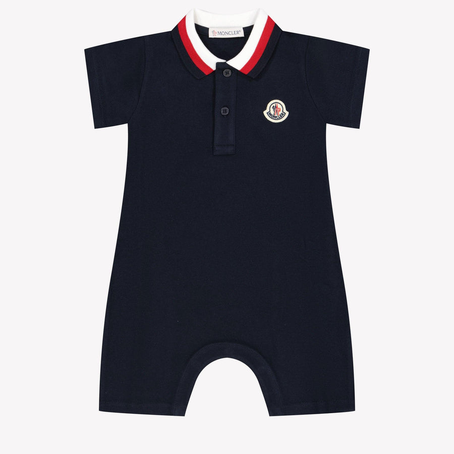 Moncler Baby Boys Playsuit  Navy