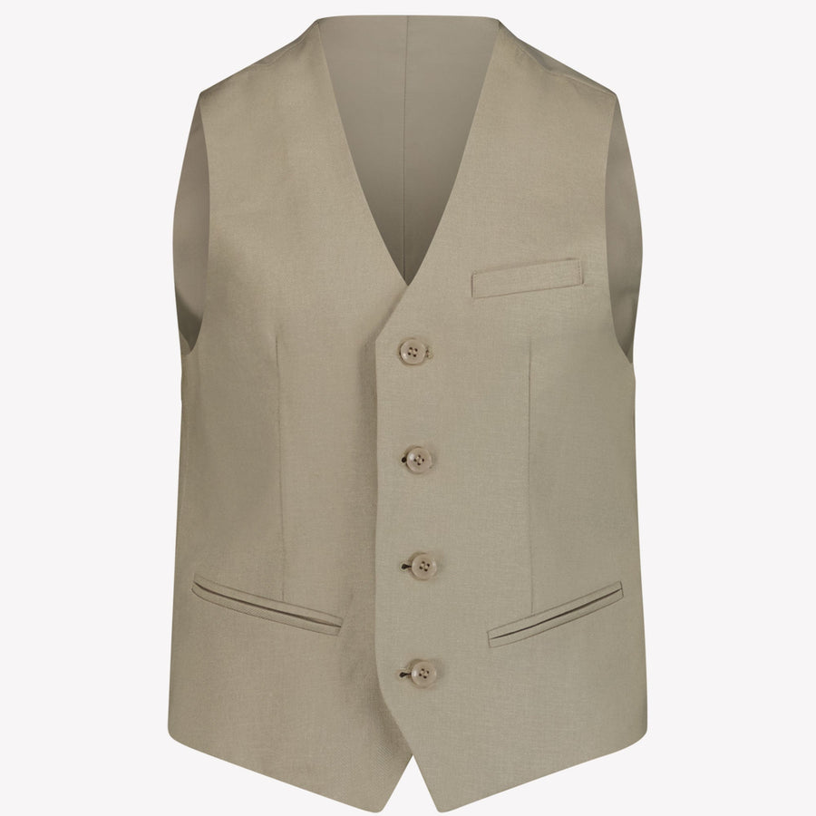 Antony Morato Kinder Jongens Gilet Beige 4Y