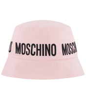 Moschino çocuk kızlar şapka açık pembe