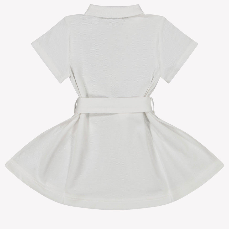 Burberry Astrid Baby Meisjes Jurk In Wit