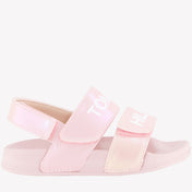Tommy Hilfiger Kids Girls Sandals Light Pink