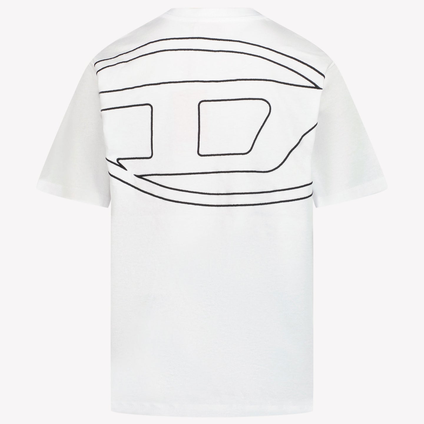 Diesel Kinder Unisex T-Shirt In Wit