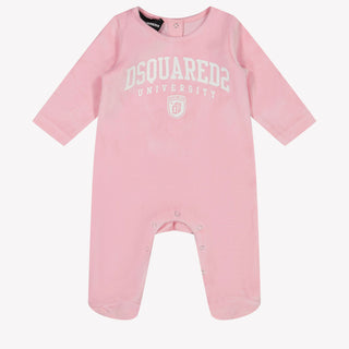 Dsquared2 Baby girls box suit Pink