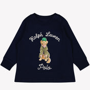 Ralph Lauren Baby Boys T-shirt Navy