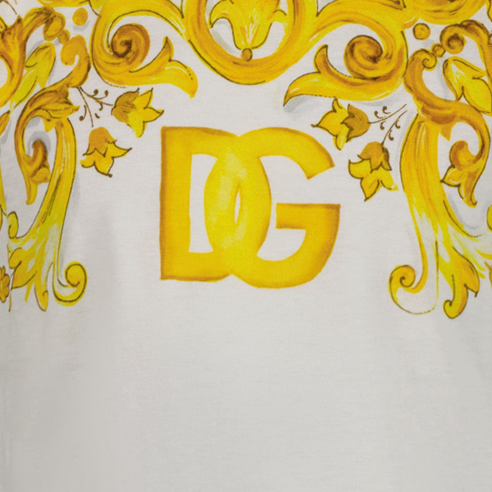 Dolce & Gabbana Meisjes T-shirt Geel