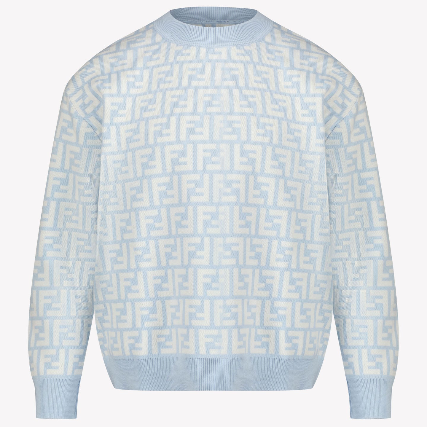 Fendi Children's boys sweater in Light Blue