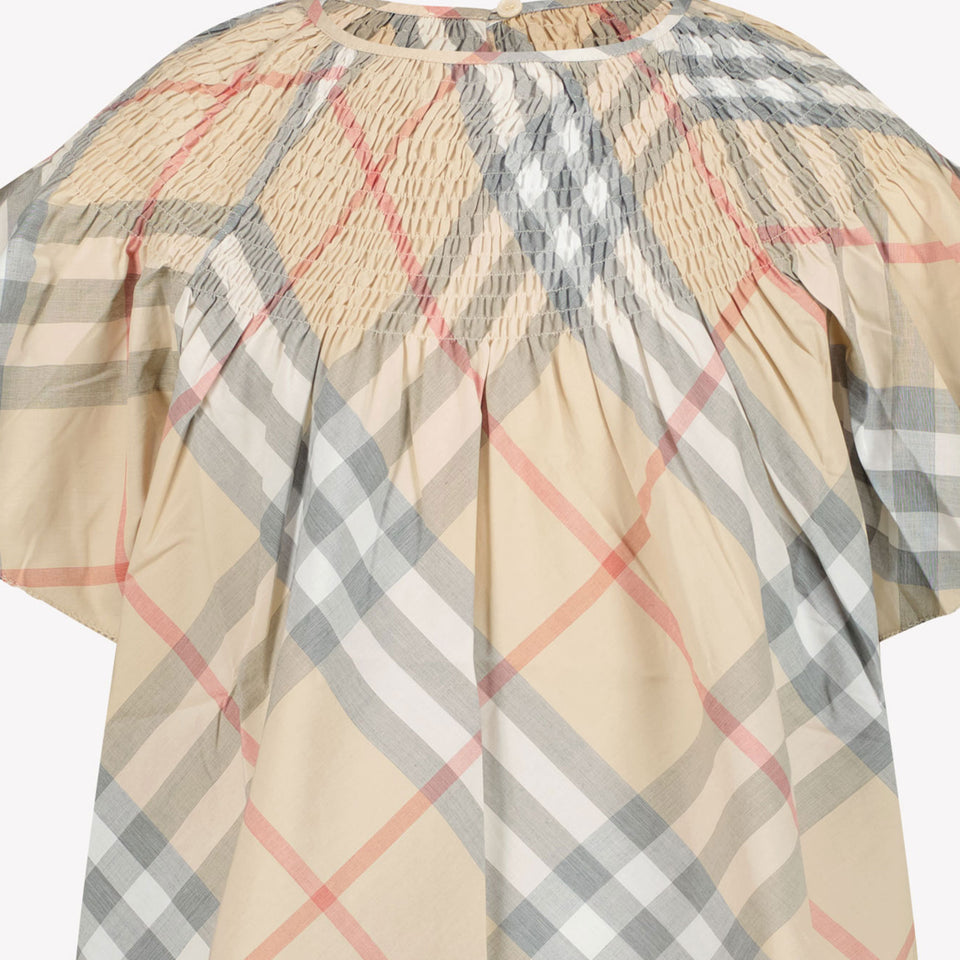 Burberry Cali Kids Girls Blouse in Beige