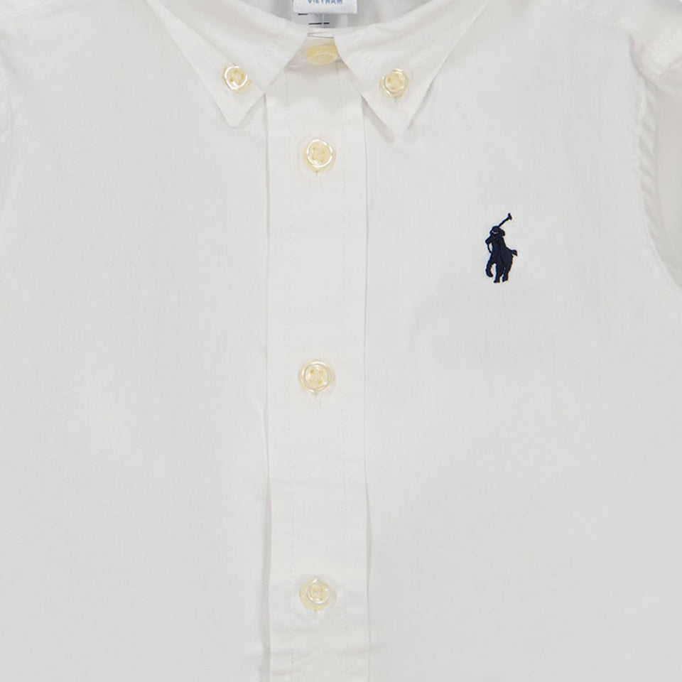 Ralph Lauren Baby Boys Blouse in White