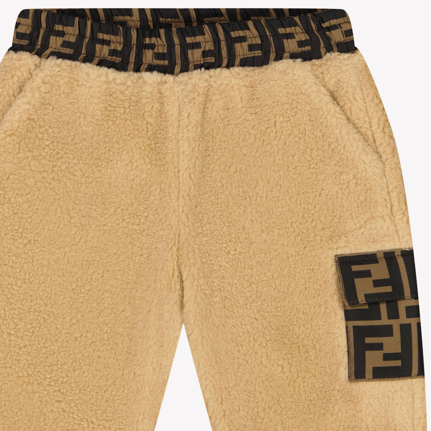 Fendi Baby Unisex Trousers Beige