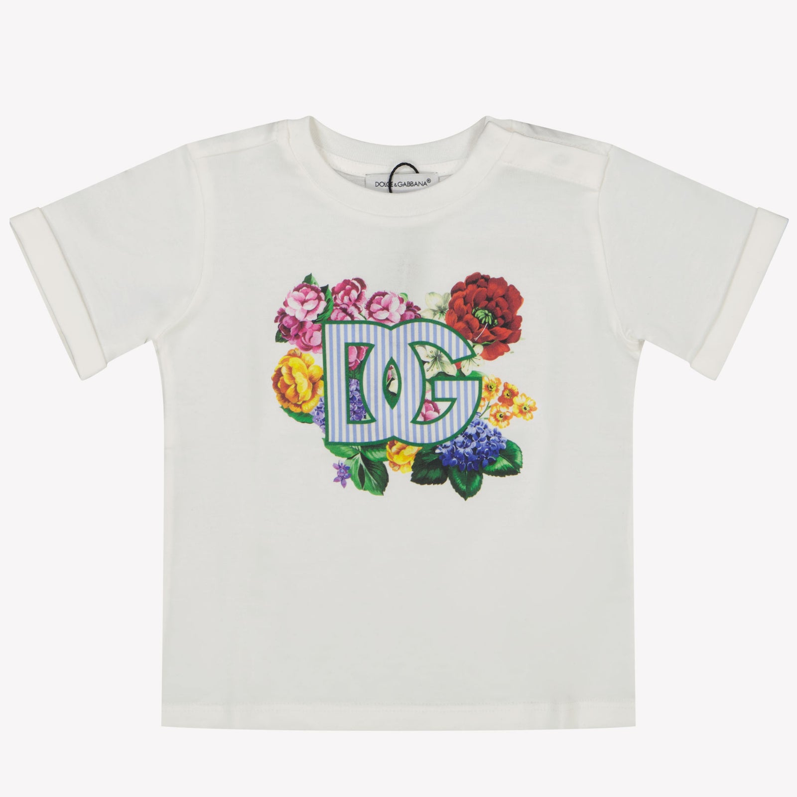 Dolce & Gabbana Baby Girls T-Shirt in White