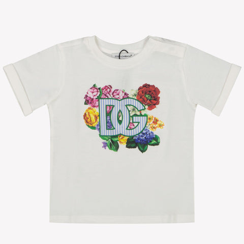 Dolce & Gabbana Baby Girls T-Shirt in White