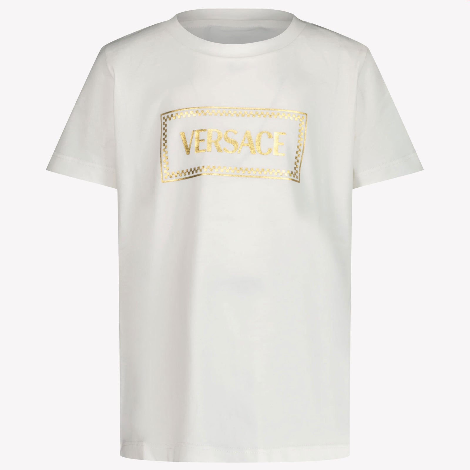 Versace Kids Unisex T-Shirt in White