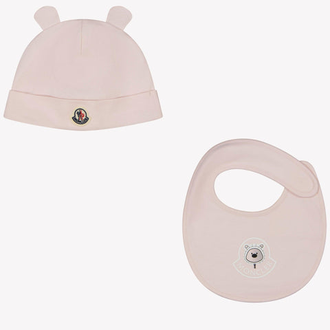 Moncler Baby Girls Hat  Light Pink