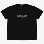 Balmain Baby Boys T-shirt Black