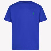 Ralph Lauren Kids Boys in T-Shirt Cobalt Blue