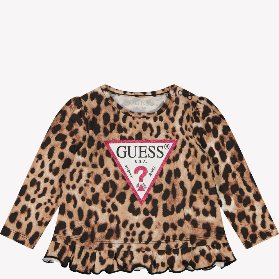 Guess Baby Girls T-shirt Panther