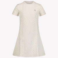 Calvin Klein Kinder Meisjes Jurk Off White