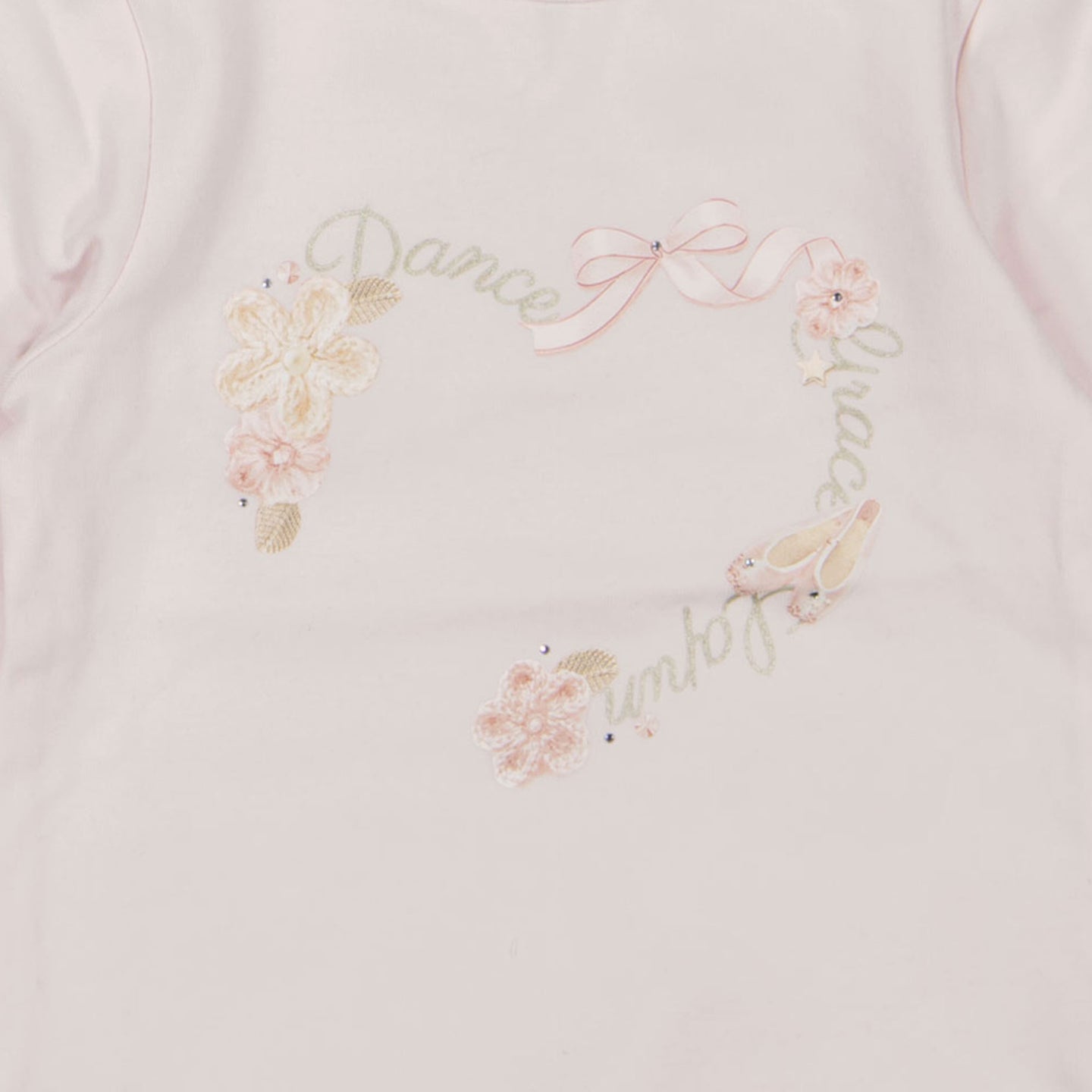 Lapin House Baby Girls T-shirt Light Pink