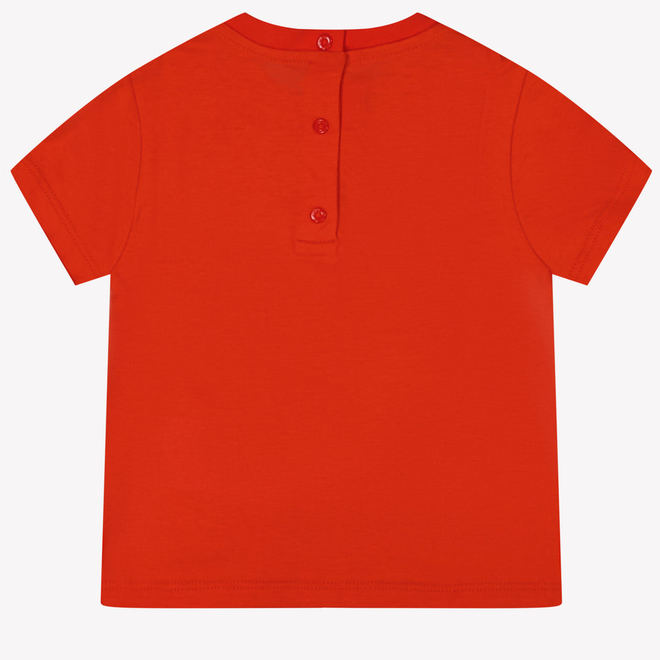 Fendi Baby Unisex T-shirt Red