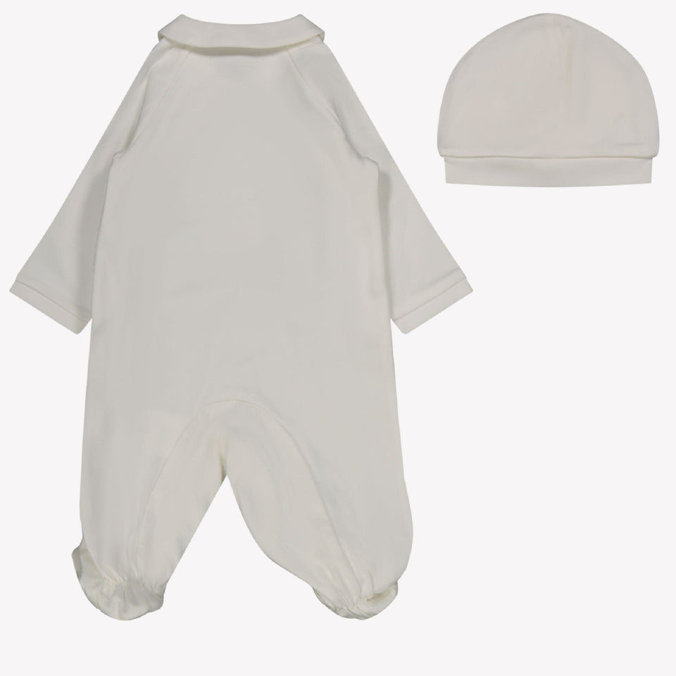 Monnalisa Baby Meisjes Boxpakje Off White