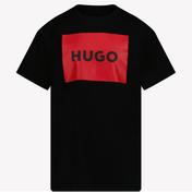 Hugo Children's Boys T-Shirt Siyah