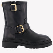 Versace Girls Boots Black