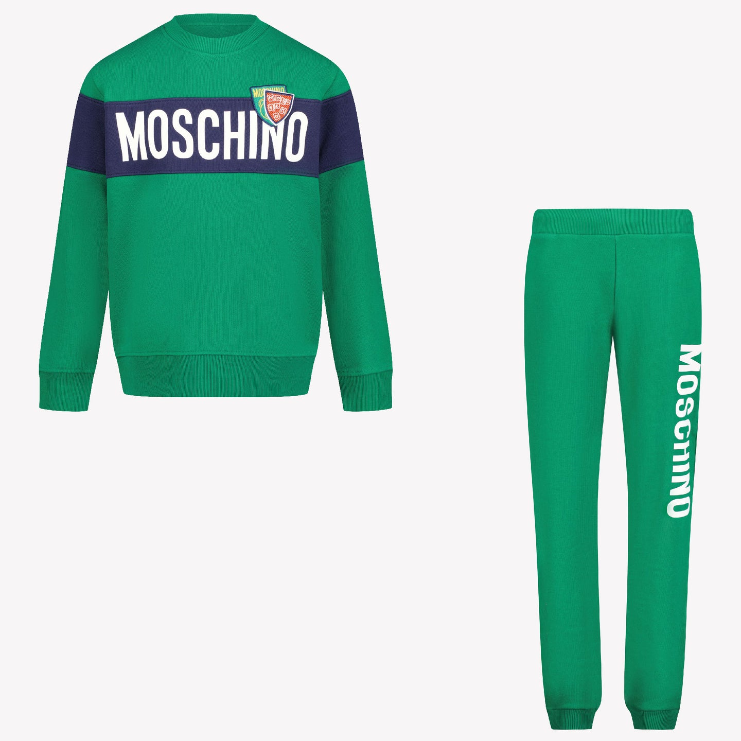 Moschino Jongens Joggingpak Groen