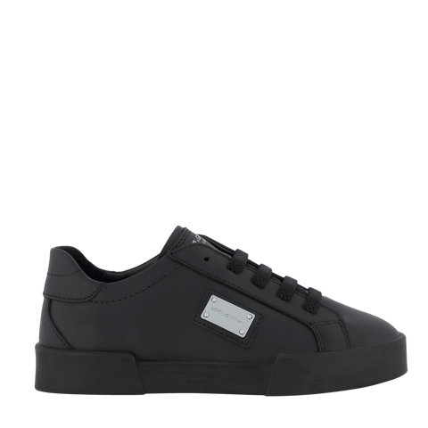 Dolce & Gabbana Kids Unisex Sneakers Black