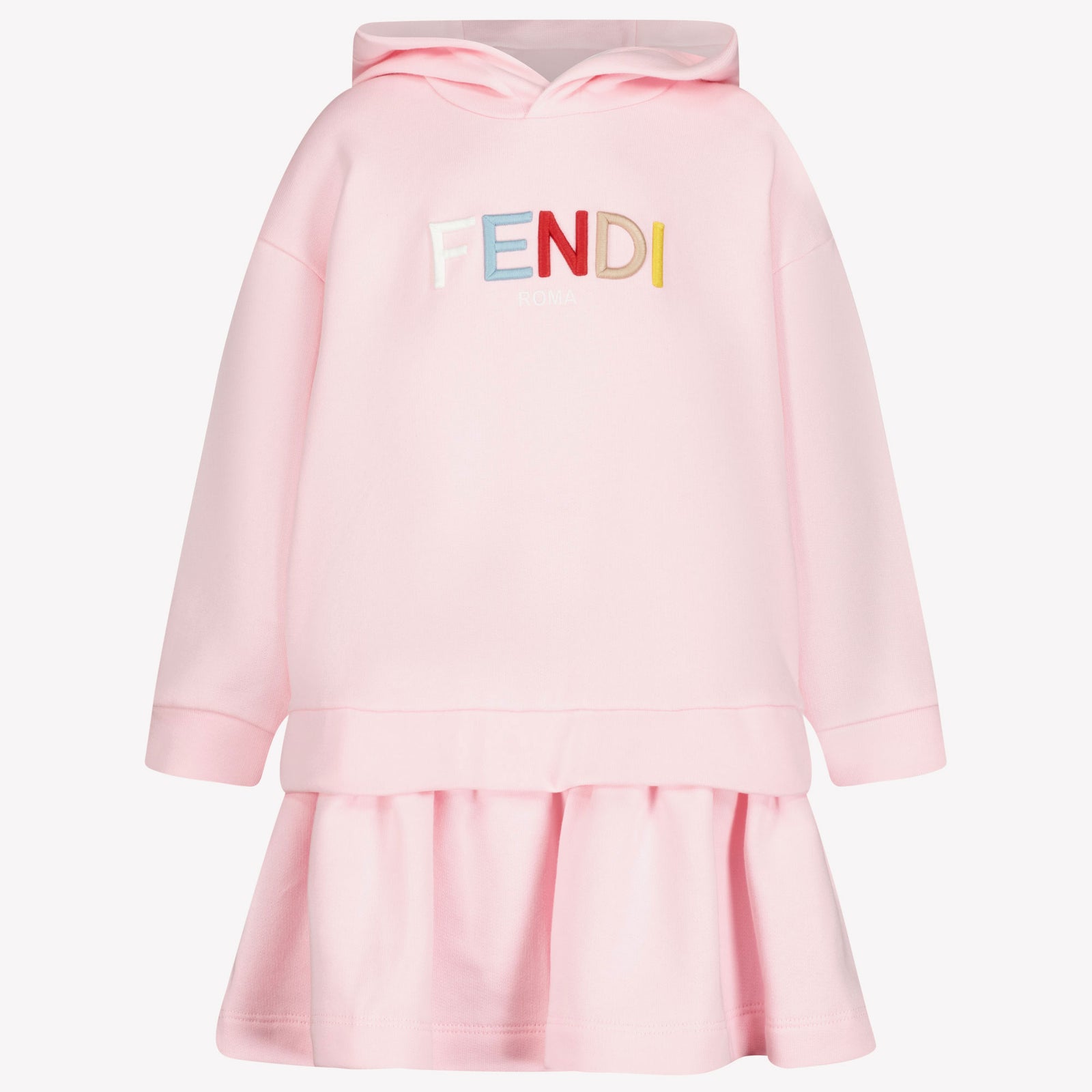 Fendi Kinder Meisjes Jurk Roze