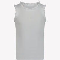 MSGM Kinder T-Shirt Wit 4Y
