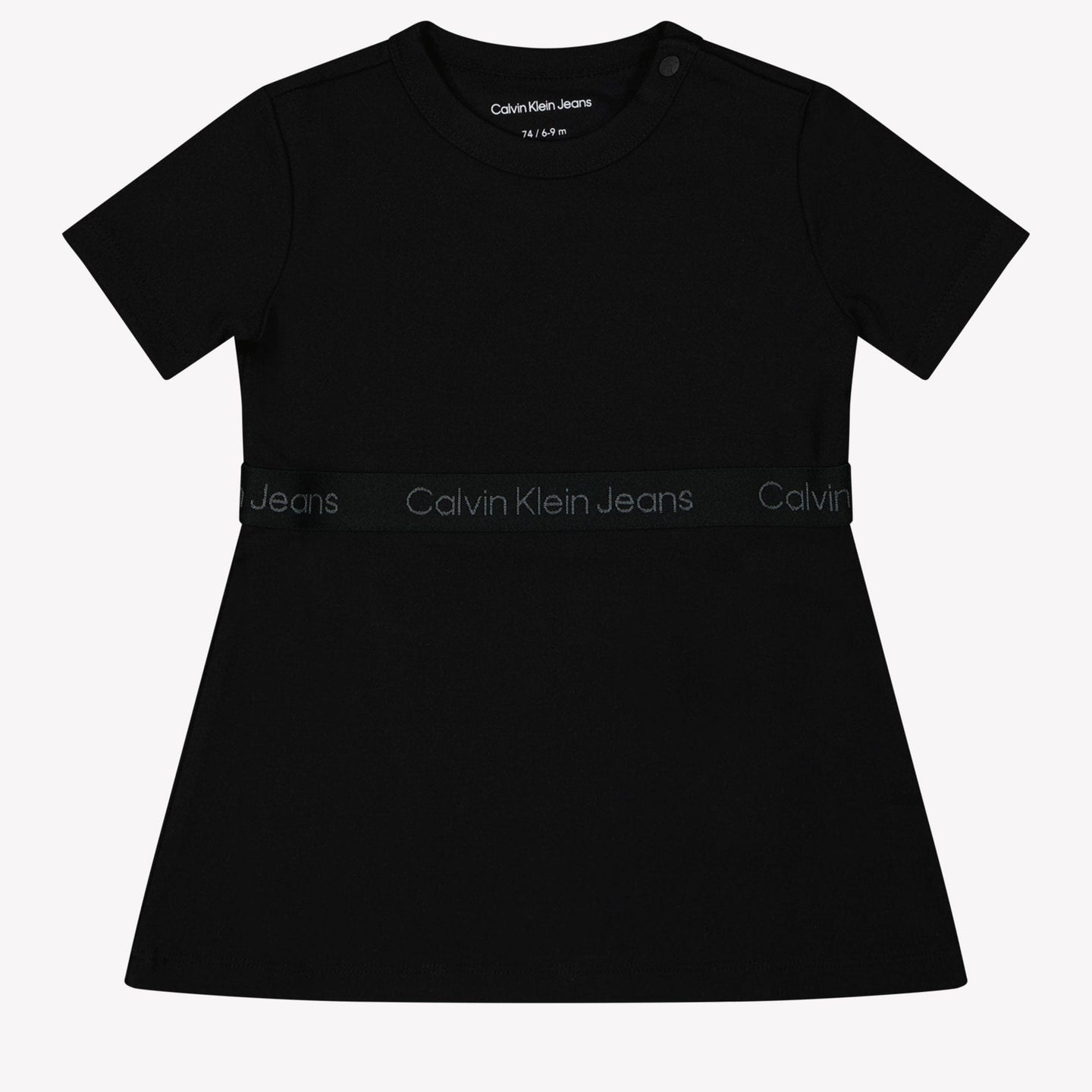 Calvin Klein Baby Meisjes Jurk Zwart 68