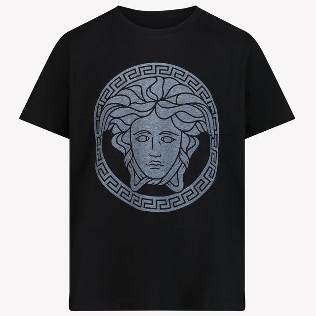 Versace Kinder Jongens T-Shirt In Zwart