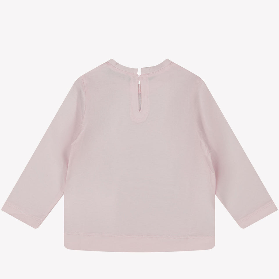 Monnalisa Baby Meisjes T-shirt Licht Roze
