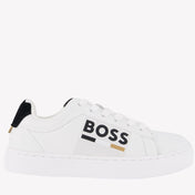Boss Erkek spor ayakkabılar beyaz
