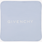 Givenchy bebek unisex battaniye açık mavi