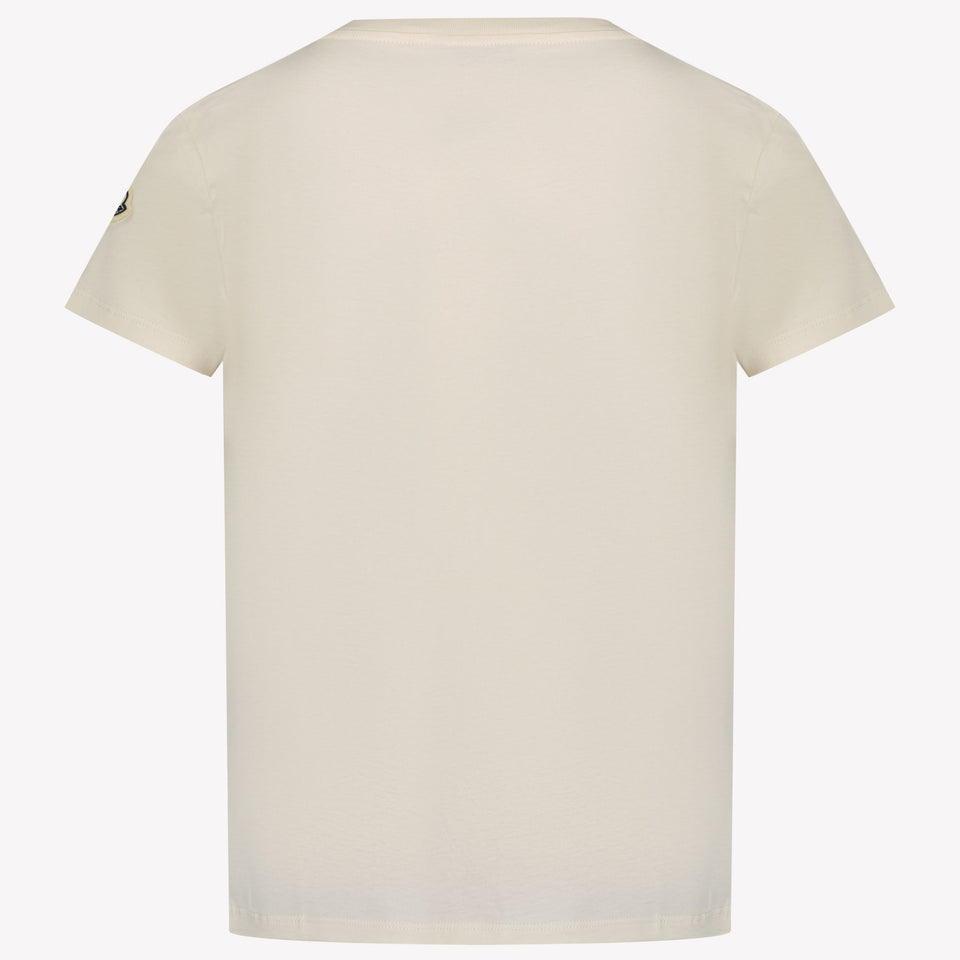 Moncler Girls T-Shirt OffWhite