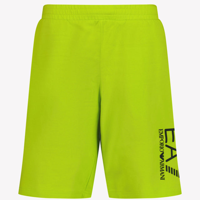 Ea7 Kinder Jongens Shorts Lime 4Y